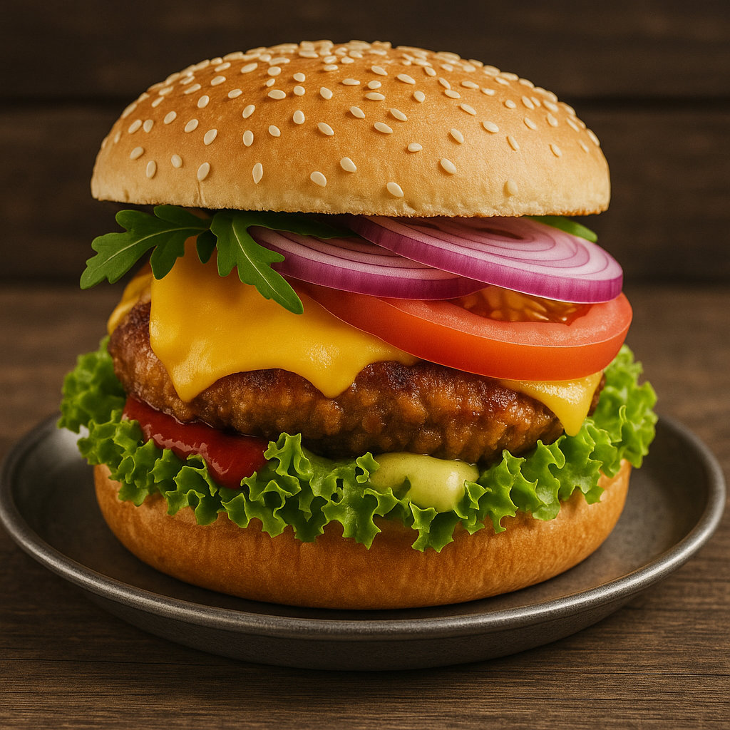 Burger poulet