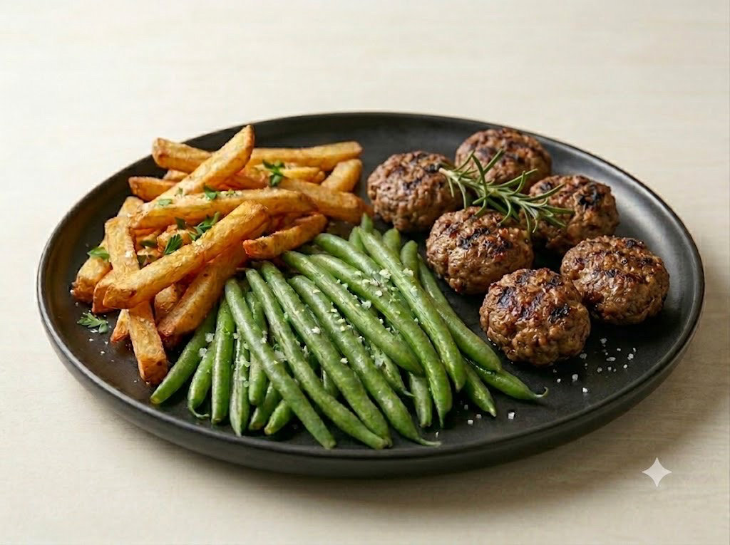 Assiette kefta