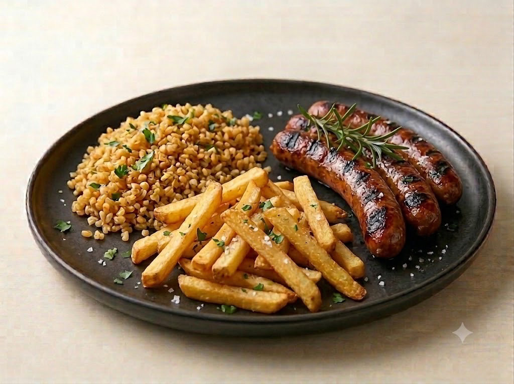 Assiette merguez