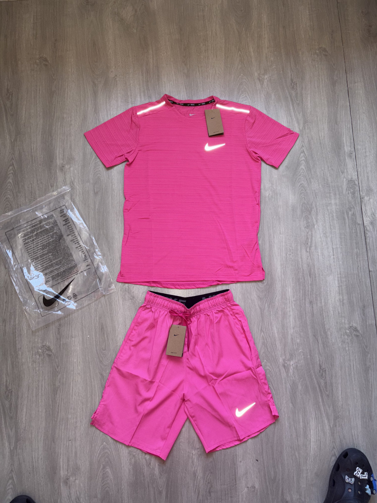 Ensemble Nike Running Fuschia